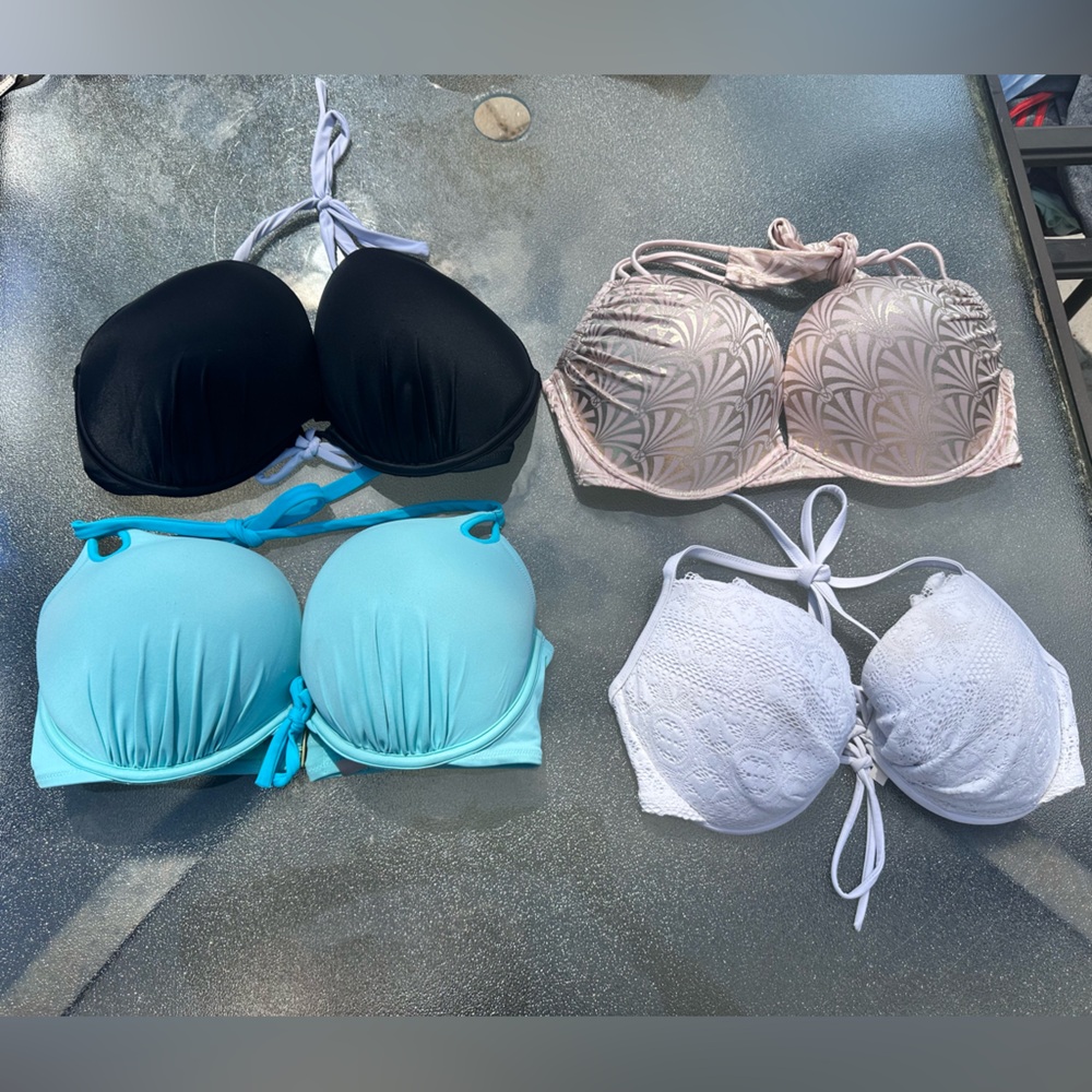Victoria’s Secret Bombshell Bikini Tops (set of 4!)